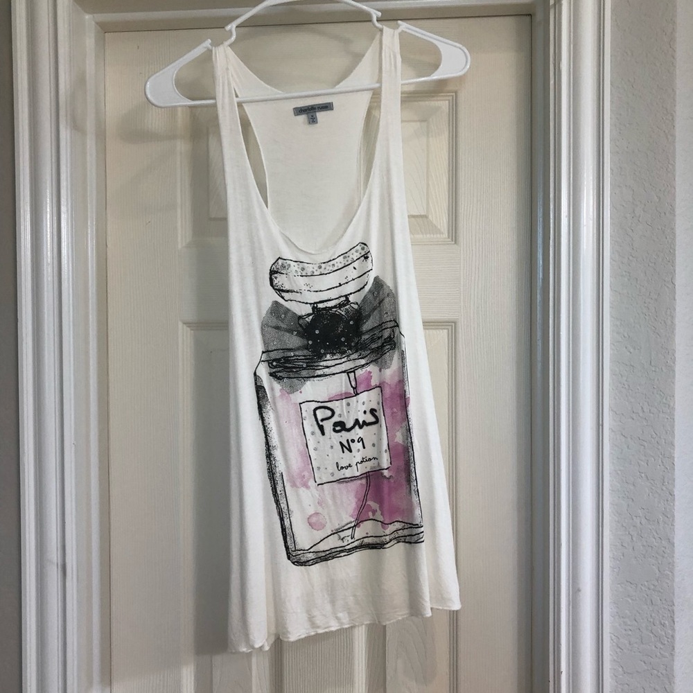 White tank top